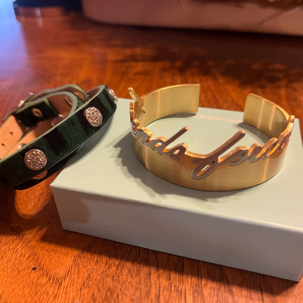 2 piece RUSTIC CUFF bracelets - Picture 4 of 4